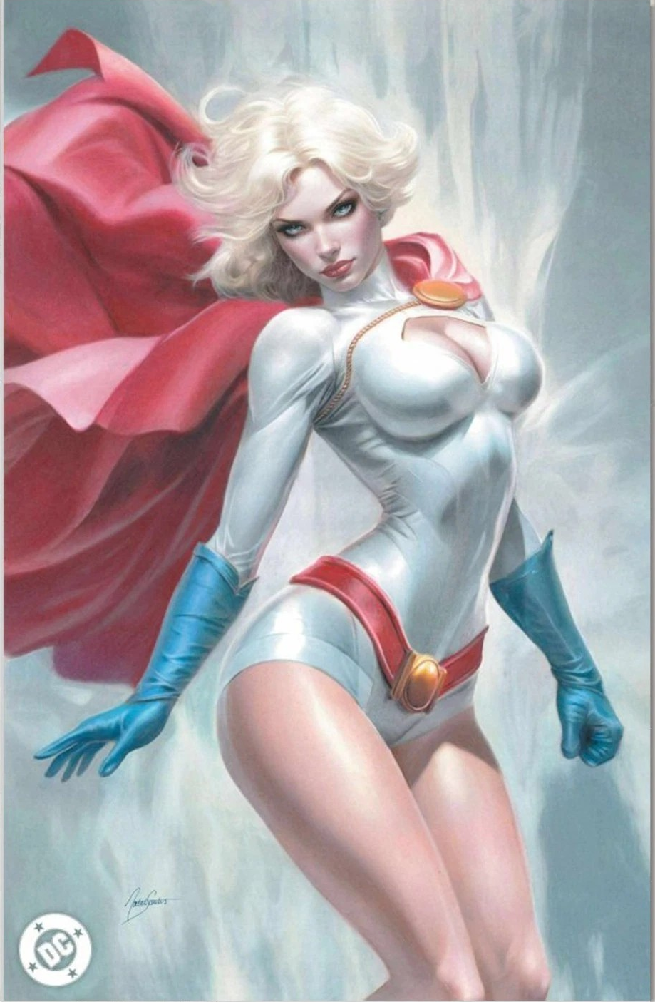 ALL STAR COMICS #58 BLIND BAG NATALI SANDERS EXCL FOIL VIRGIN VARIANT LTD 400