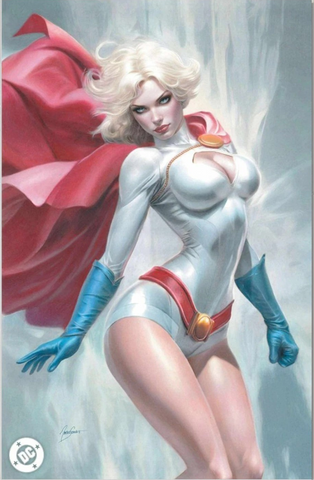 ALL STAR COMICS #58 BLIND BAG NATALI SANDERS EXCL FOIL VIRGIN VARIANT LTD 400