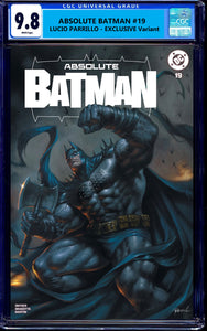 ABSOLUTE BATMAN #19 CGC 9.8 LUCIO PARRILLO EXCL FIRST SCARECROW