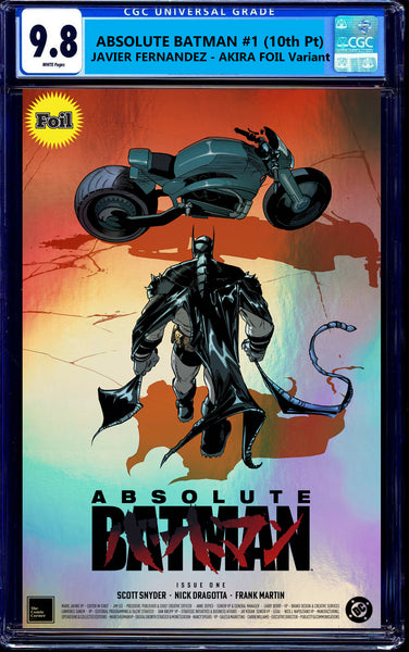 ABSOLUTE BATMAN #1 CGC 9.8 EXCL AKIRA 