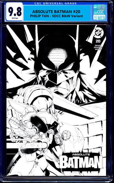 ABSOLUTE BATMAN #20 CGC 9.8 PHILIP TAN SDCC 2026 EXCL 