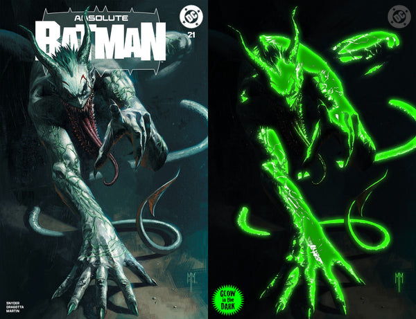 Absolute Batman #21 Marco Mastrazzo Rafa Sandoval Two Face Penguin First Print InHyuk Lee Ben Oliver Scarecrow Nick Dragotta Scott Snyder Joker Jock Catwoman Harley Quinn Foil Joker Wolverine Deadpool Virgin Variant DC Comics Marvel Comics Spider-man X-Men Batman Joker East Side Comics Virgin Exclusive