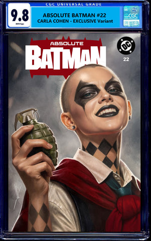 ABSOLUTE BATMAN #18 CGC 9.8 BEN OLIVER EXCL POISON IVY VARIANT
