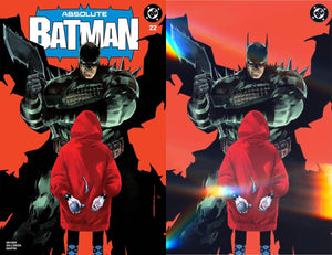 ABSOLUTE BATMAN #22 RAFA SANDOVAL EXCL FOIL & TRADE HARLEY QUINN