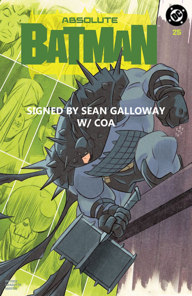 ABSOLUTE BATMAN #25 SEAN GALLOWAY SIGNED EXCL FOIL & TRADE ANIMATED VARIANT OPTIONS