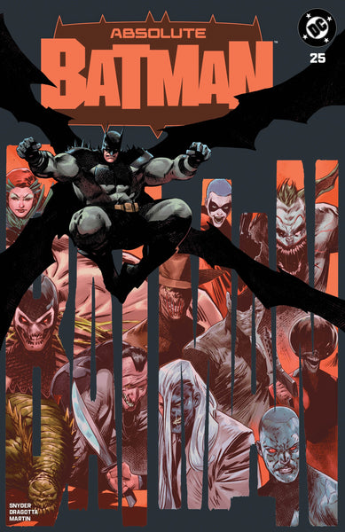 Absolute Batman #25 NYCC Ben Oliver Rafa Sandoval Glow in the Dark Natali Sanders First Print Nick Dragotta Scott Snyder Joker Jock Catwoman Harley Quinn Foil Variant DC Comics Marvel Comics Spider-man X-Men Batman Joker East Side Comics Virgin Exclusive