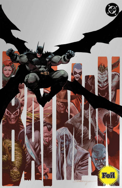 Absolute Batman #25 NYCC Ben Oliver Rafa Sandoval Glow in the Dark Natali Sanders First Print Nick Dragotta Scott Snyder Joker Jock Catwoman Harley Quinn Foil Variant DC Comics Marvel Comics Spider-man X-Men Batman Joker East Side Comics Virgin Exclusive