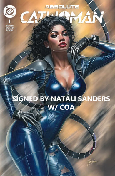 Absolute Catwoman #1 Batman Natali Sanders Two Face Penguin First Print InHyuk Lee Ben Oliver Scarecrow Nick Dragotta Scott Snyder Joker Jock Catwoman Harley Quinn Foil Joker Wolverine Deadpool Virgin Variant DC Comics Marvel Comics Spider-man X-Men Batman Joker East Side Comics Virgin Exclusive