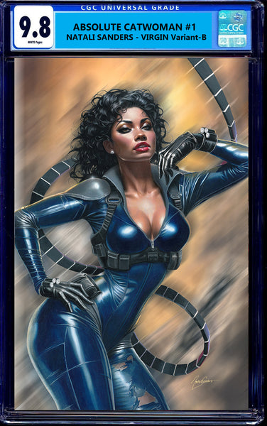 Absolute Catwoman #1 Batman Natali Sanders Two Face Penguin First Print InHyuk Lee Ben Oliver Scarecrow Nick Dragotta Scott Snyder Joker Jock Catwoman Harley Quinn Foil Joker Wolverine Deadpool Virgin Variant DC Comics Marvel Comics Spider-man X-Men Batman Joker East Side Comics Virgin Exclusive