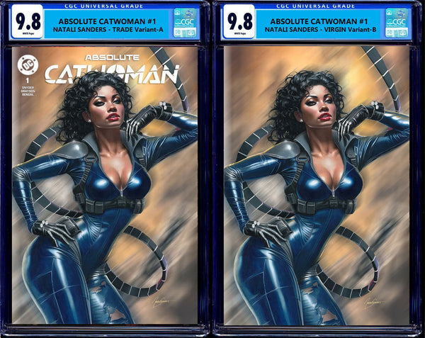 Absolute Catwoman #1 Batman Natali Sanders Two Face Penguin First Print InHyuk Lee Ben Oliver Scarecrow Nick Dragotta Scott Snyder Joker Jock Catwoman Harley Quinn Foil Joker Wolverine Deadpool Virgin Variant DC Comics Marvel Comics Spider-man X-Men Batman Joker East Side Comics Virgin Exclusive