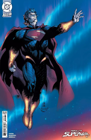 ABSOLUTE SUPERMAN #1 JIM LEE 1st PRINT COVER-C CARDSTOCK VARIANT BATMAN