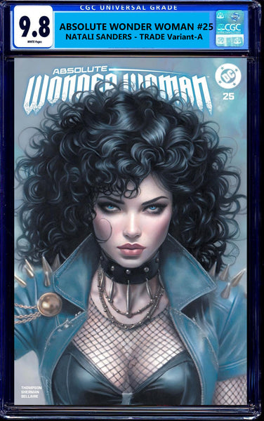 Absolute Wonder Woman Batman #25 NYCC Ben Oliver Rafa Sandoval Glow in the Dark Natali Sanders First Print Nick Dragotta Scott Snyder Joker Jock Catwoman Harley Quinn Foil Variant DC Comics Marvel Comics Spider-man X-Men Batman Joker East Side Comics Virgin Exclusive