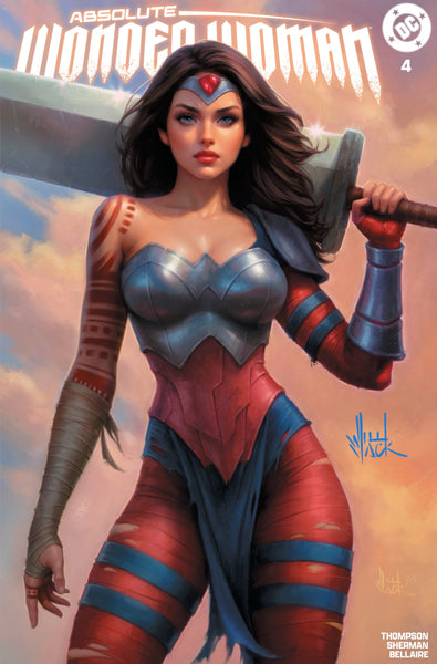 ABSOLUTE WONDER WOMAN #4 WILL JACK SIGNED COA TRADE & VIRGIN VARIANT OPTIONS