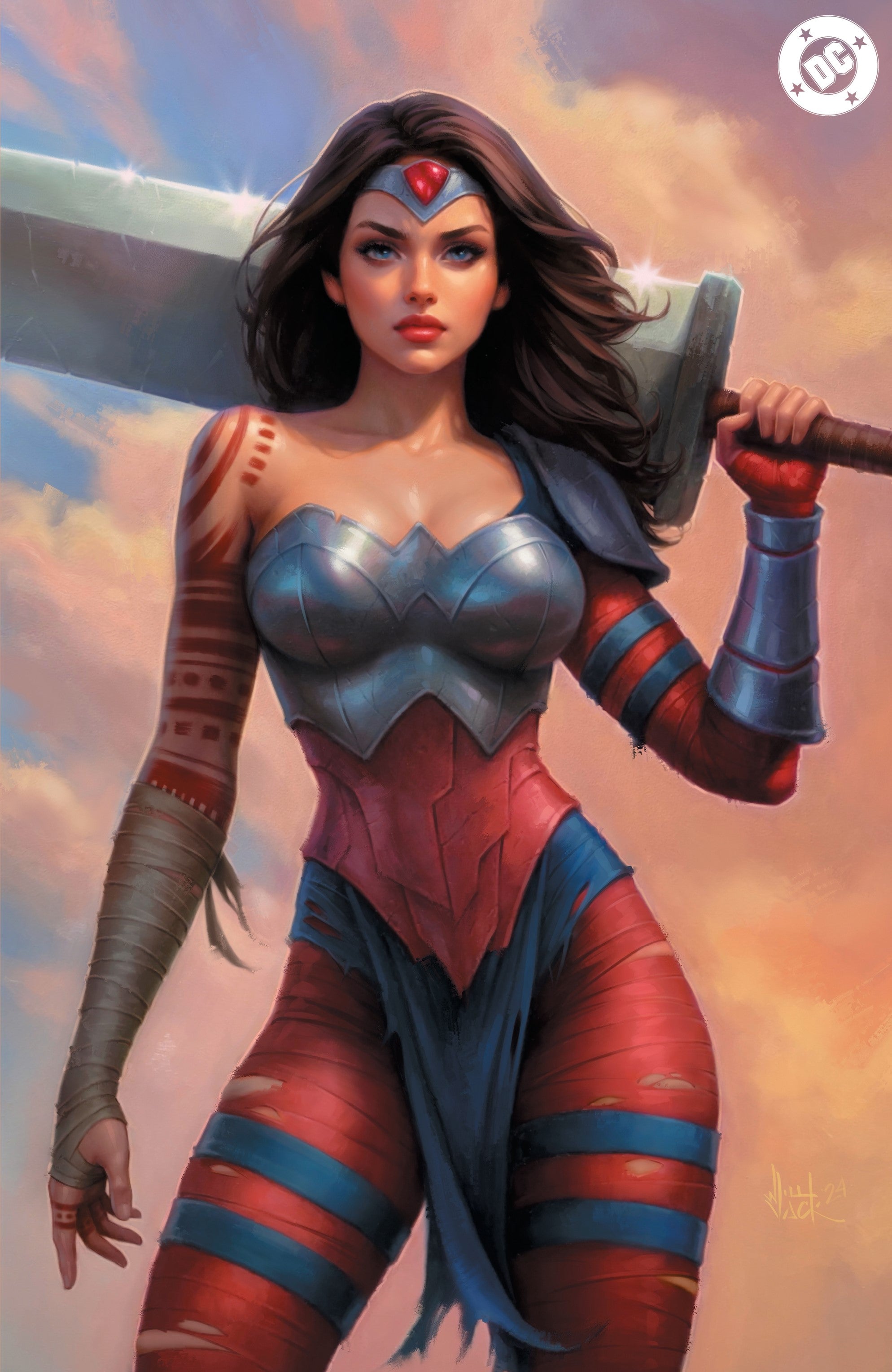 ABSOLUTE WONDER WOMAN #4 WILL JACK EXCL TRADE & VIRGIN VARIANT