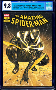 AMAZING SPIDER-MAN #11 CGC 9.8 INHYUK LEE NYCC 2025 EXCL