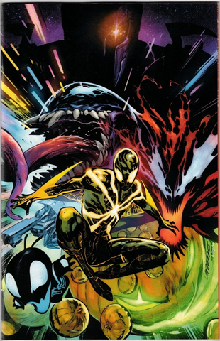 AMAZING SPIDER-MAN #11 PEPE LARRAZ 1:50 RI INC "VIRGIN" VARIANT 2025 FIRST SYMBIE