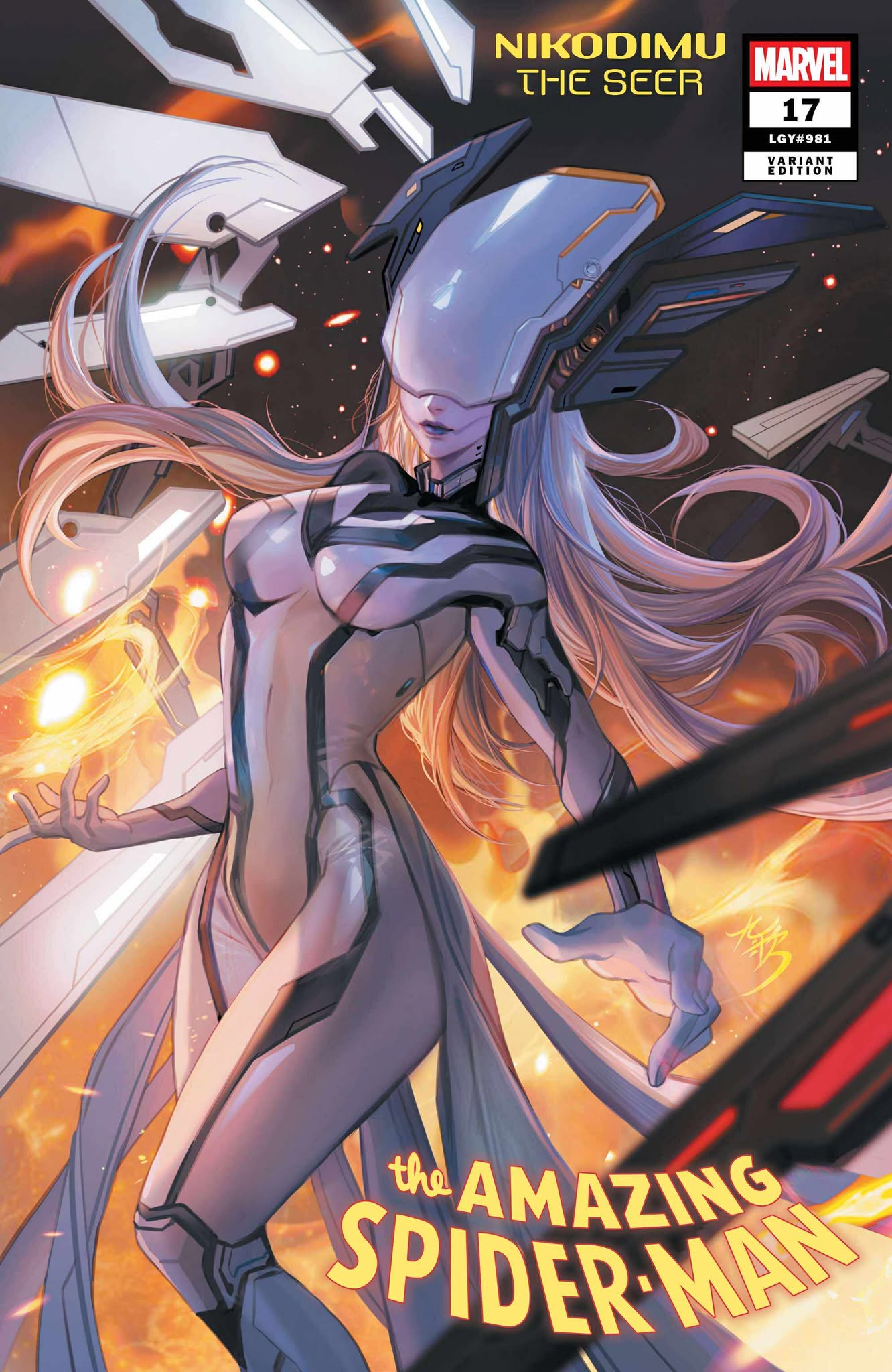 Amazing Spider-man #17 Fan Yang Ultimate Spider-man J Scott Campbell Wolverine Deadpool Amazing Spider-man Miles Morales Venom Virgin Variant DC Comics Marvel Comics X-Men Batman Joker East Side Comics Virgin Exclusive cgc signed ss comics