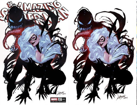 Amazing Spider-man 27 Pablo Villalobos Venom Black Cat Virgin Variant DC Comics Marvel Comics X-Men Batman East Side Comics Virgin Exclusive cgc signed ss comics