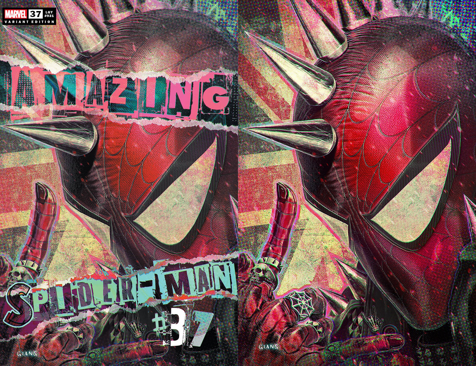Spider-Punk (Variant Cover) (Marvel Comics)