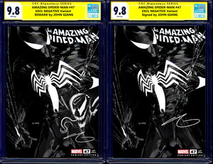Amazing Spider-man 47 John Giang Ultimate Spider-Gwen Miles Morales Venom Virgin Variant DC Comics Marvel Comics X-Men Batman Joker East Side Comics Virgin Exclusive cgc signed ss comics