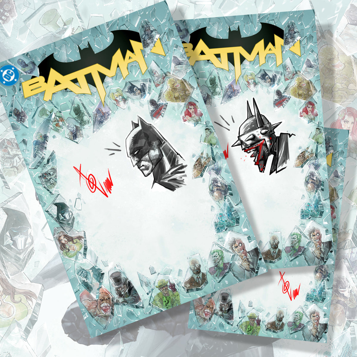 BATMAN (NEW 52) #13 ALAN QUAH REMARK COA NYCC 2025 EXCL 