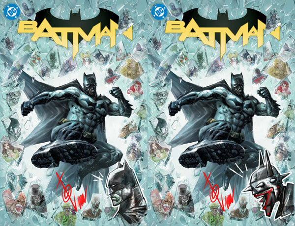 Batman New 52 13 Death of the Family Alan Quah Natali Sanders Joker Harley Quinn Batman Jim Lee Foil Virgin Variant DC Comics Marvel Comics Spider-man X-Men Batman Joker East Side Comics Virgin Exclusive cgc signed ss comics