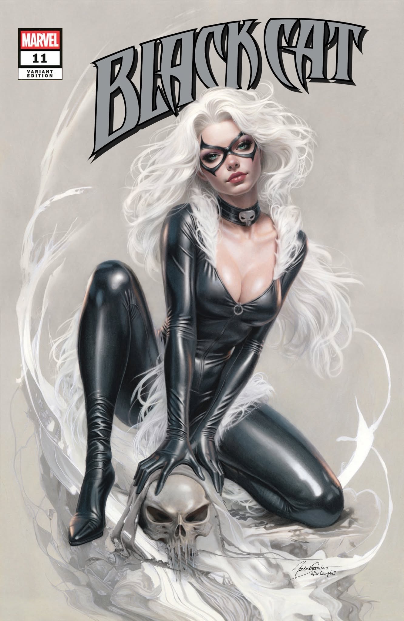BLACK CAT #11 NATALI SANDERS EXCL J SCOTT CAMPBELL 