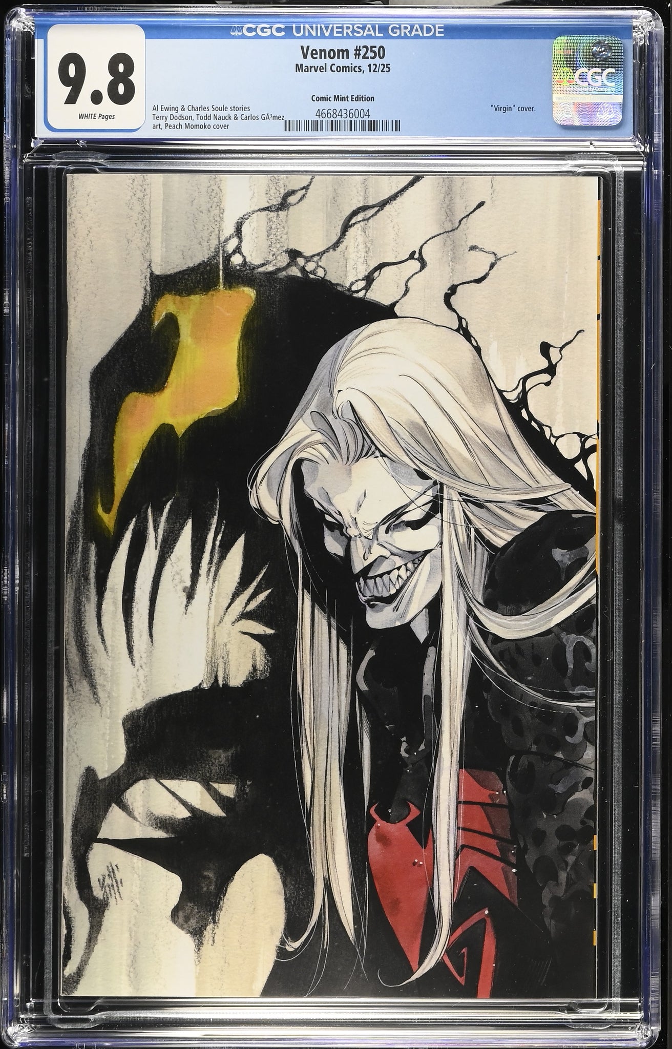 VENOM #250 CGC 9.8 PEACH MOMOKO NYCC 2025 EXCL 