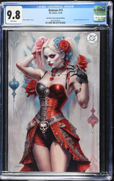 BATMAN (NEW 52) #13 CGC 9.8 NATALI SANDERS EXCL "STEAMPUNK" VIRGIN VARIANT DEATH OF THE FAMILY LTD TO 800