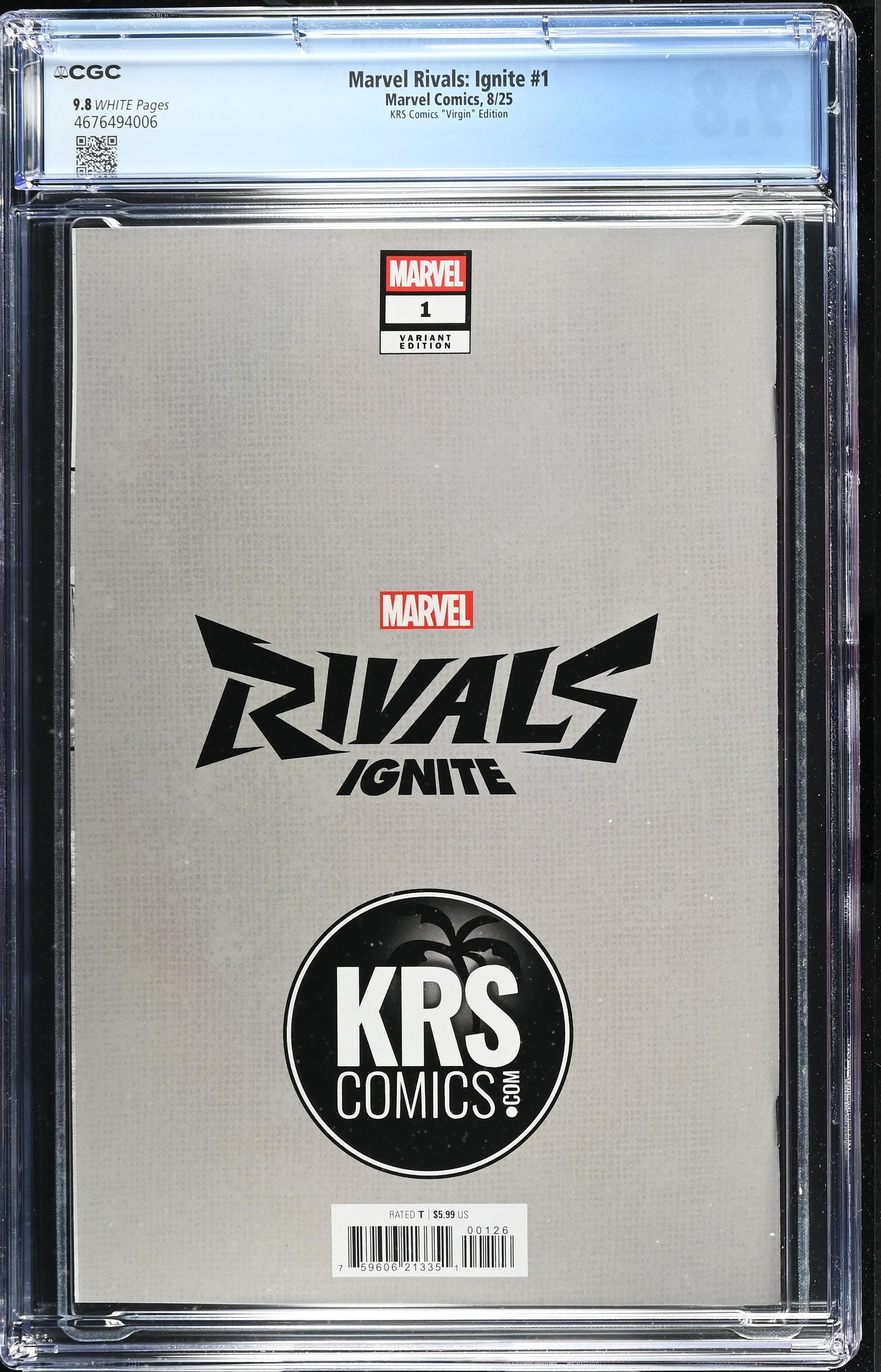 MARVEL RIVALS: IGNITE #1 CGC 9.8 GODTAIL SDCC EXCL 