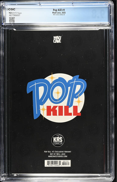 POP KILL #1 CGC 9.8 WILL JACK HALLOWEEN EXCL "SEXY DEVIL" VARIANT-B