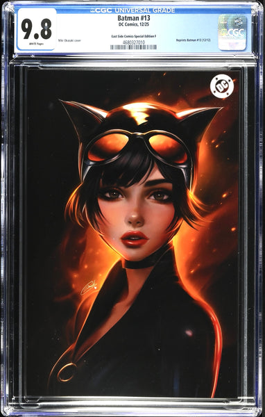 BATMAN (NEW 52) #13 CGC 9.8 MIKI OKAZAKI EXCL "CATWOMAN" VIRGIN VARIANT DEATH OF THE FAMILY