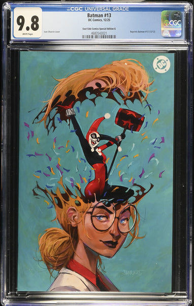 BATMAN (NEW 52) #13 CGC 9.8 IVAN SHAVRIN EXCL HARLEY QUINN VIRGIN VARIANT LTD 300 COPIES