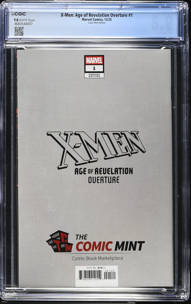 X-MEN AGE OF REVELATION OVERTURE #1 CGC 9.8 LEIRIX LI NYCC 2025 EXCL PSYLOCKE VARIANT