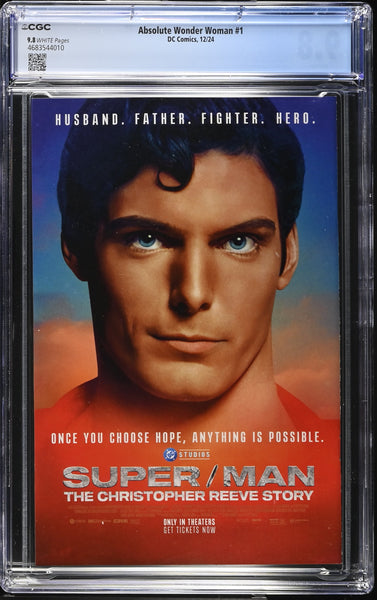 ABSOLUTE WONDER WOMAN #1 CGC 9.8 FIRST PRINT HAYDEN SHERMAN COVER-A VARIANT