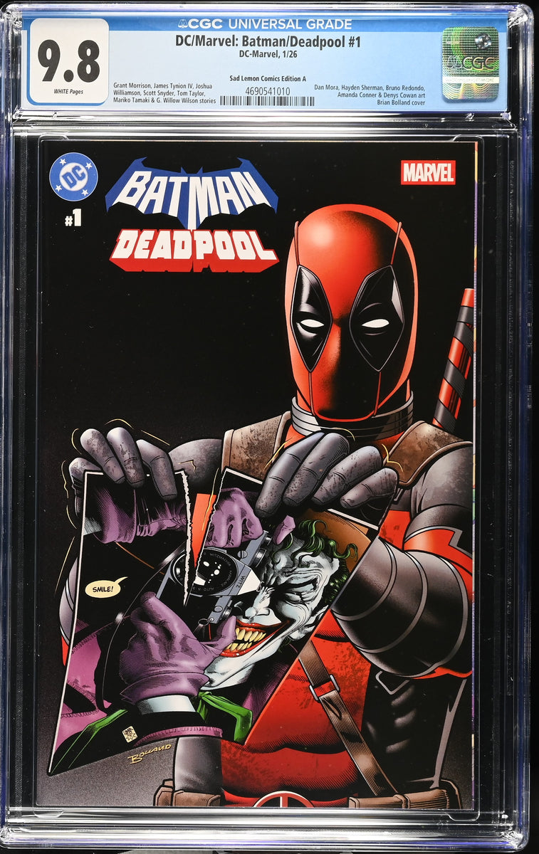 アメコミリーフ　CGC 9.8 Batman Deadpool #1 BATMAN / DEADPOOL #1 CGC 9.8 BRIAN BOLLAND TRADE DRESS KILLING