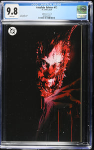 ABSOLUTE BATMAN #15 CGC 9.8 JOCK 1:50 RI VIRGIN VARIANT SCOTT