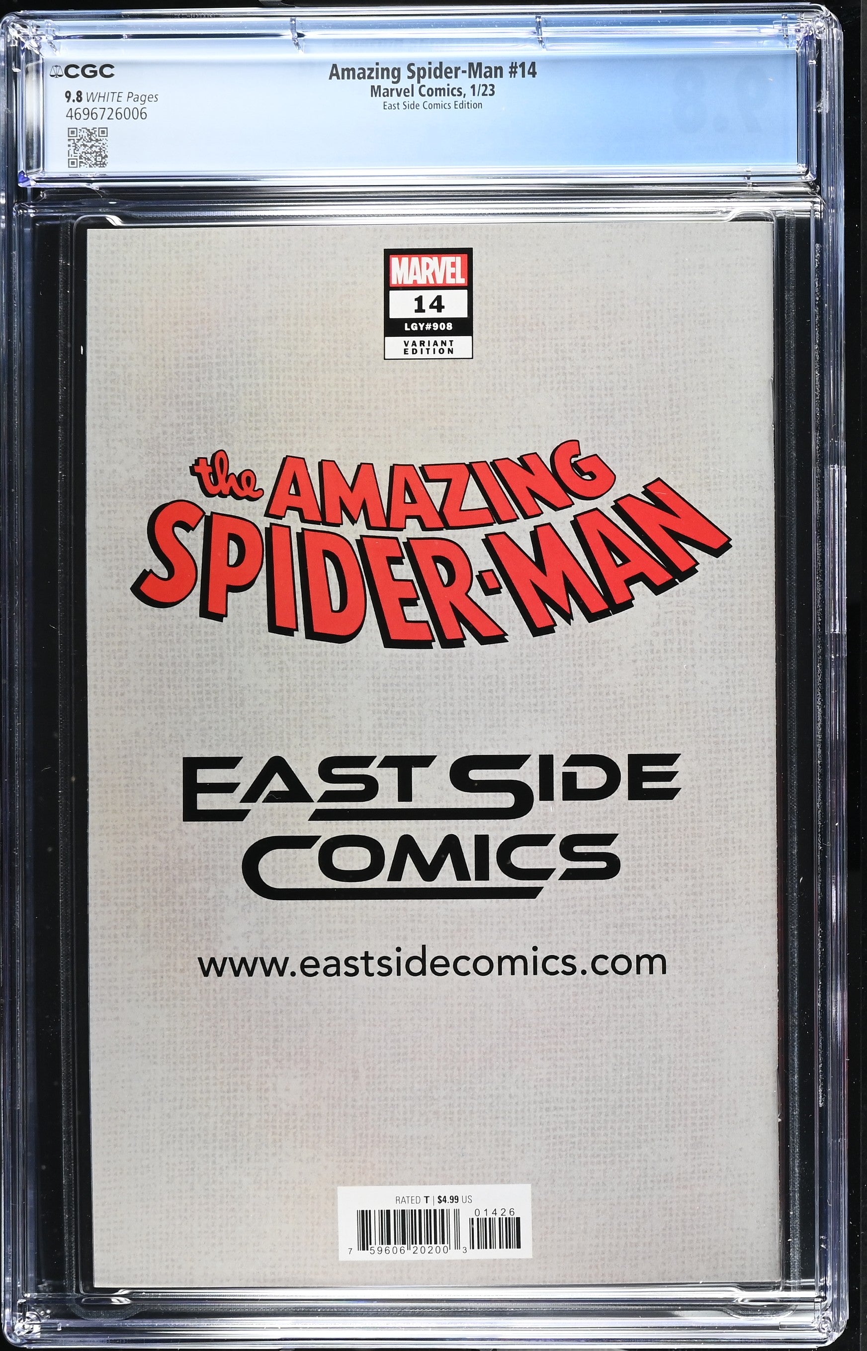 AMAZING SPIDER-MAN #14 CGC 9.8 INHYUK LEE EXCL LIMITED TO 800
