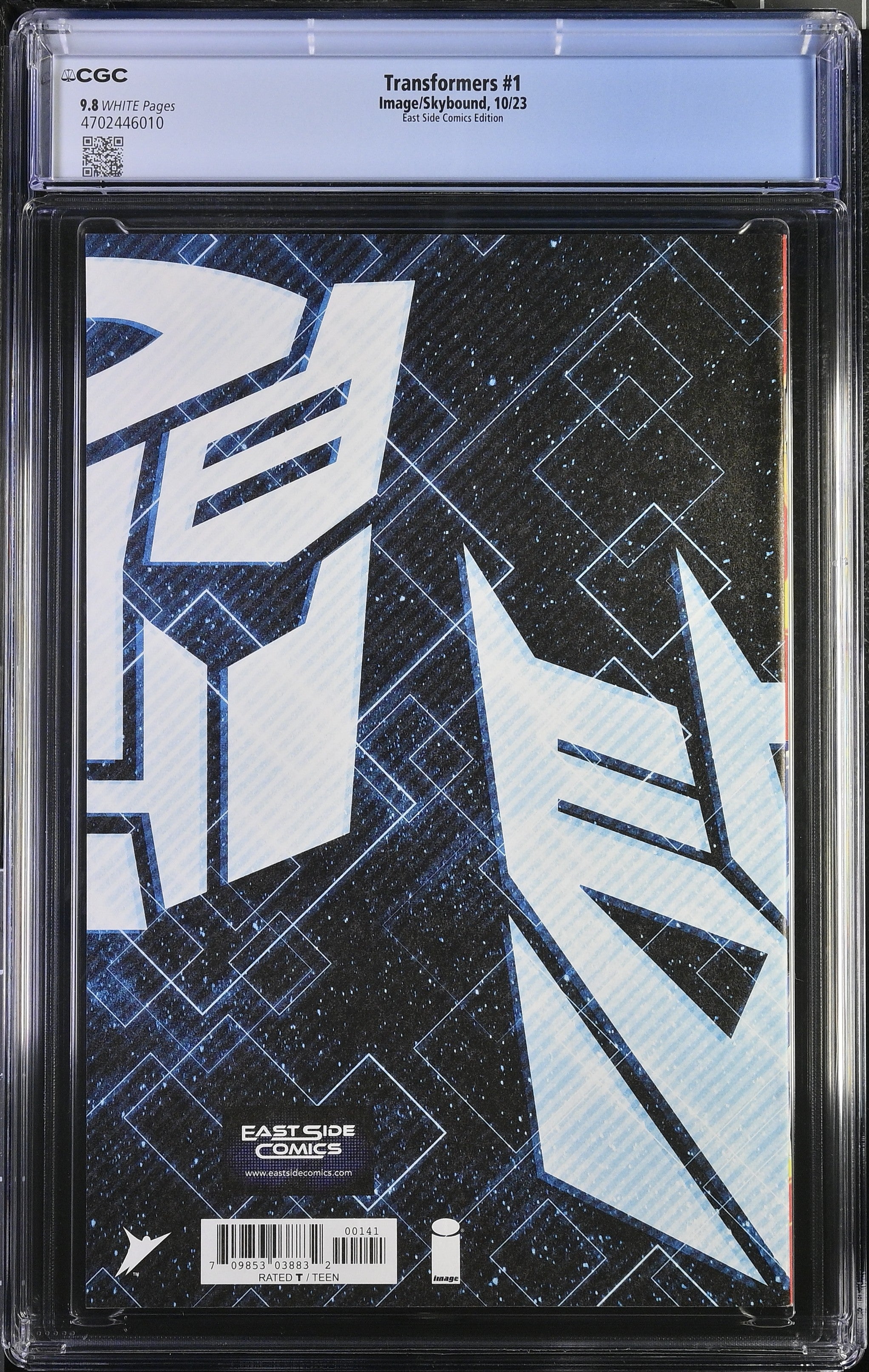TRANSFORMERS #1 CGC 9.8 DARLSDRAWS EXCL SOUNDWAVE VARIANT LIMITED