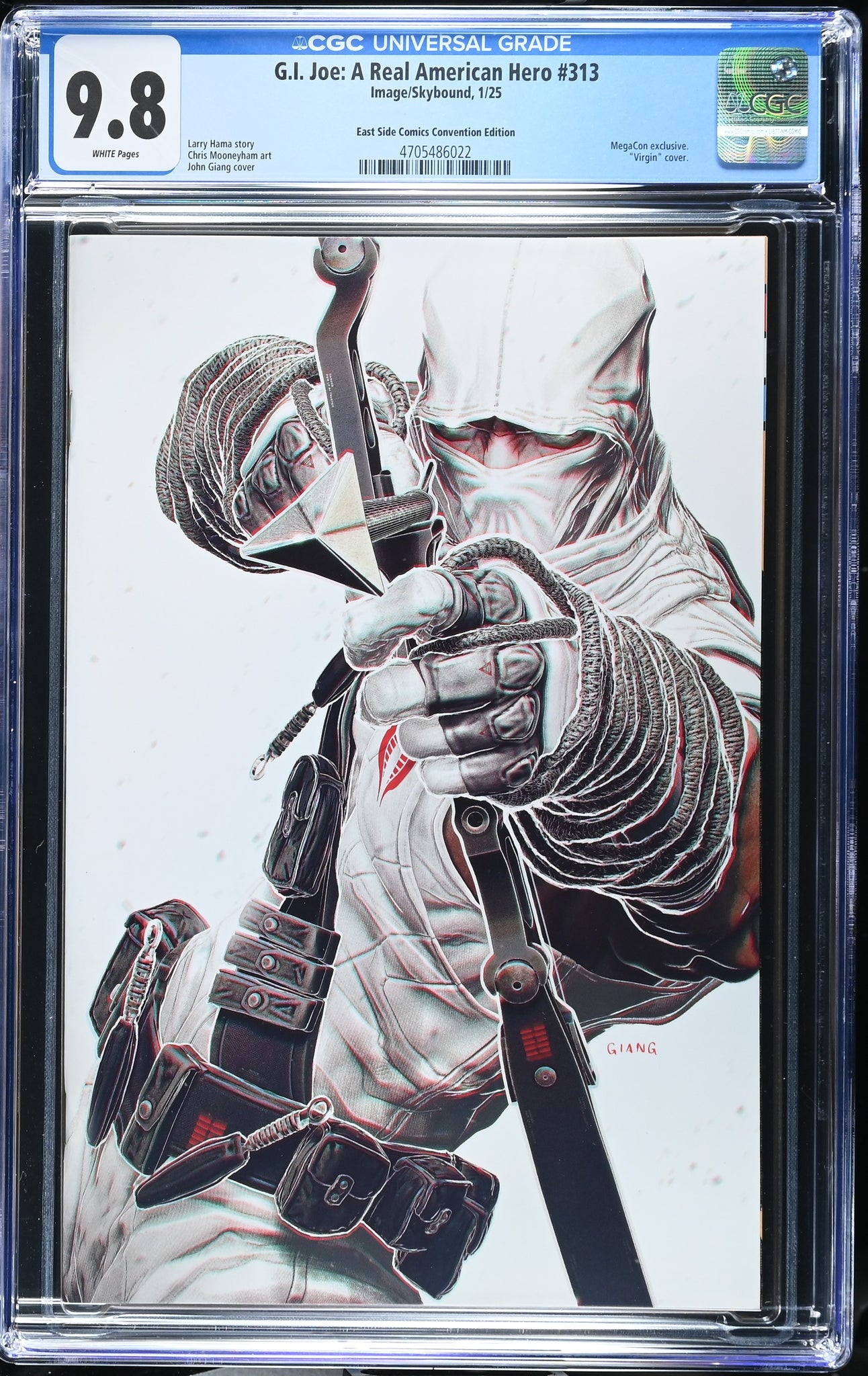 G.I. JOE #313 CGC 9.8 MEGACON 2025 EXCL JOHN GIANG STORM SHADOW