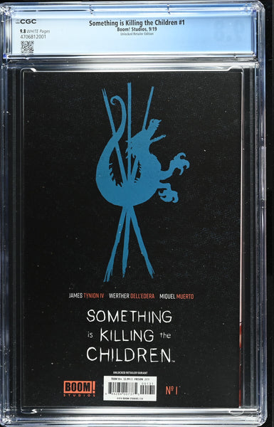SOMETHING IS KILLING THE CHILDREN #1 CGC 9.8 FIRST PRINT JENNY FRISON UNLOCKED VARIANT