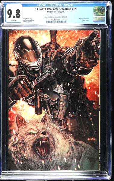 G.I. JOE #325 CGC 9.8 JOHN GIANG MEGACON 2026 EXCL SNAKE-EYES & STORM SHADOW VARIANT OPTIONS