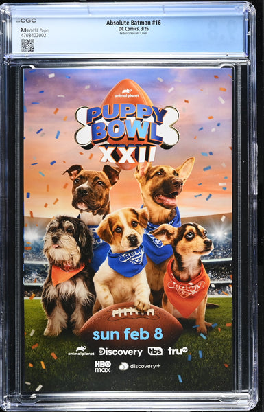 ABSOLUTE BATMAN #16 CGC 9.8 FEDERICI 1:25 RI INCENTIVE VARIANT SCOTT SNYDER