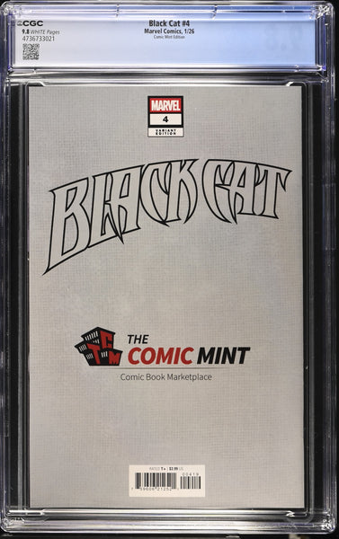 BLACK CAT #4 CGC 9.8 ADAM HUGHES MEGACON 2026 EXCL "VIRGIN" VARIANT LTD TO 600 SPIDER-MAN