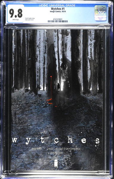 WYTCHES #1 CGC 9.8 JOCK SCOTT SNYDER AMAZON PRIME TV SERIES!