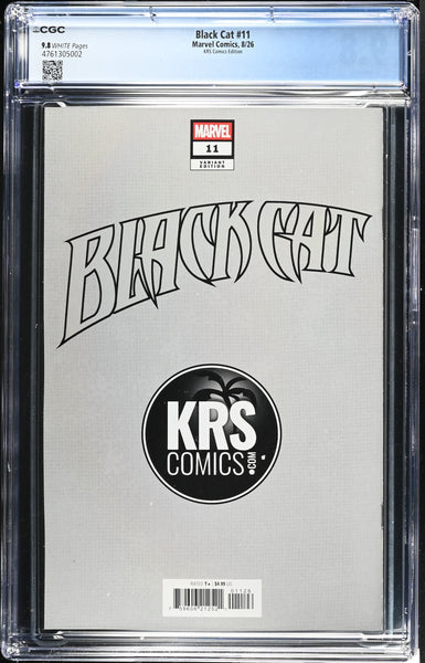 BLACK CAT #11 CGC 9.8 NATALI SANDERS EXCL J SCOTT CAMPBELL "HOMAGE" VARIANT LTD 1500
