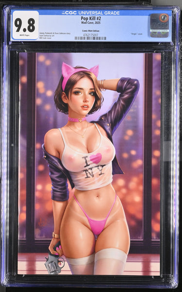 POP KILL #2 CGC 9.8 WILL JACK NYCC EXCL "SEXY" VIRGIN VARIANT