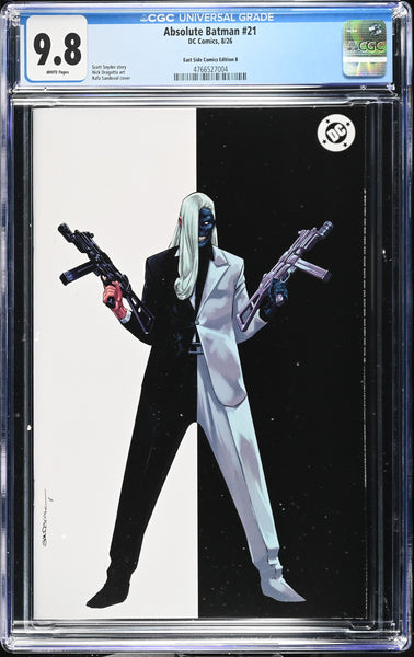 ABSOLUTE BATMAN #21 CGC 9.8 RAFA SANDOVAL & MARCO MASTRAZZO EXCL VIRGIN VARIANTS OPTIONS