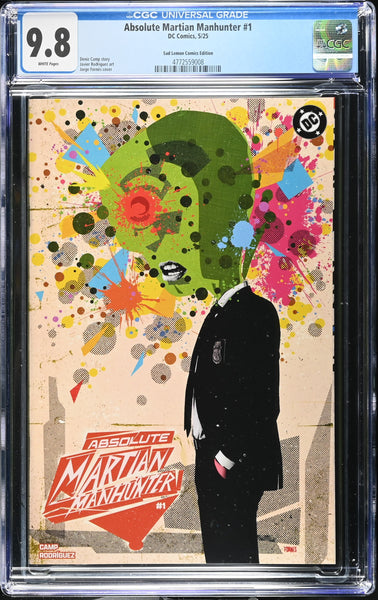ABSOLUTE MARTIAN MANHUNTER #1 CGC 9.8 JORGE FORNES EXCLUSIVE VARIANT BATMAN