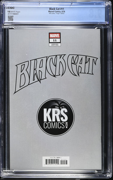 BLACK CAT #11 CGC 9.8 NATALI SANDERS SDCC EXCL VIRGIN VARIANT LTD 750 SPIDER-MAN